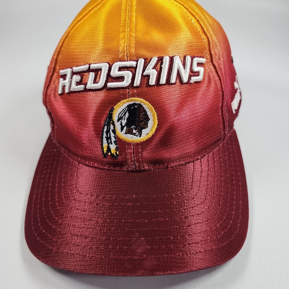 VINTAGE Washington Redskins Hat Cap Snap Back One Size Red NFL Football Puma 90s - Picture 2 of 8